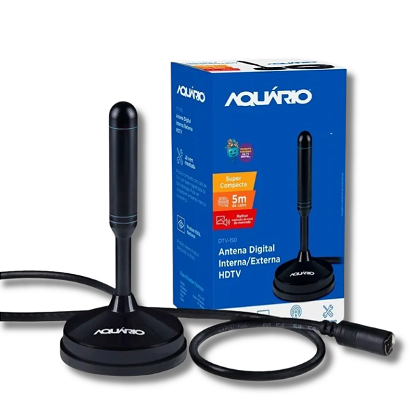 ANTENA AQUARIO DTV-150 IMA 5 MT