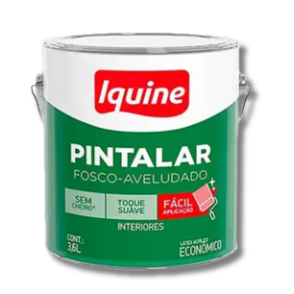 LATEX ACRILICO IQUINE PINTALAR BRANCO NEVE 3,6L