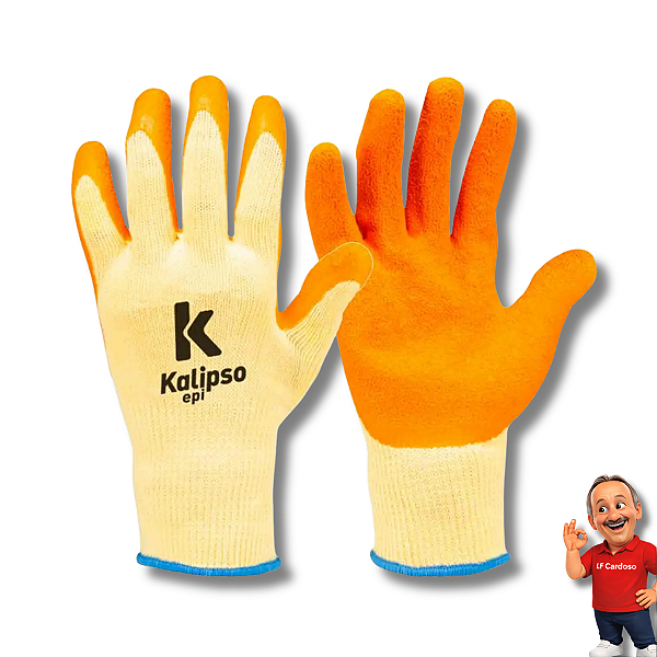 LUVA KALIPSO ORANGE FLEX XG