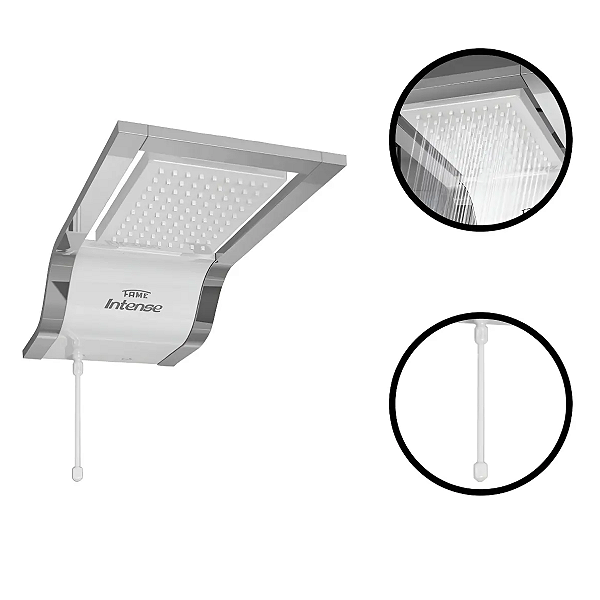 DUCHA FAME IINTENSE KHROME ELETRONICA 6500W 4485