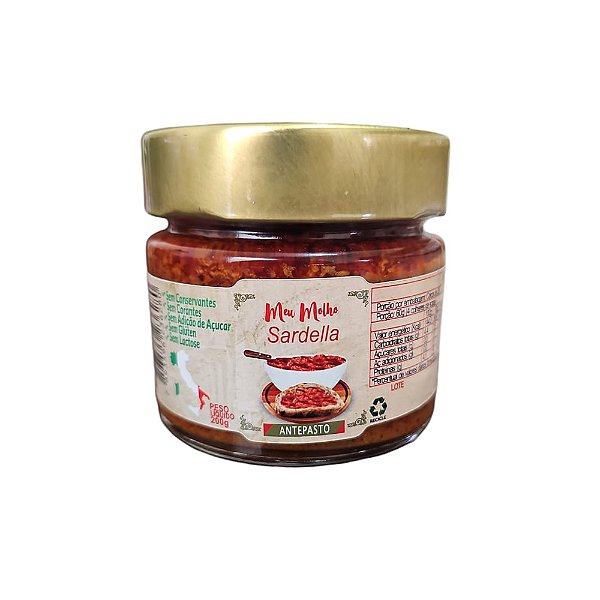 Antepasto de Sardella - Meu Molho