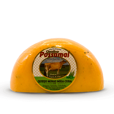 Queijo Minas Meia Cura Temperado Fracionado - Passamai