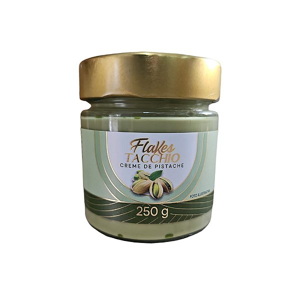 Creme De Pistache 250g - Flakes Tacchio