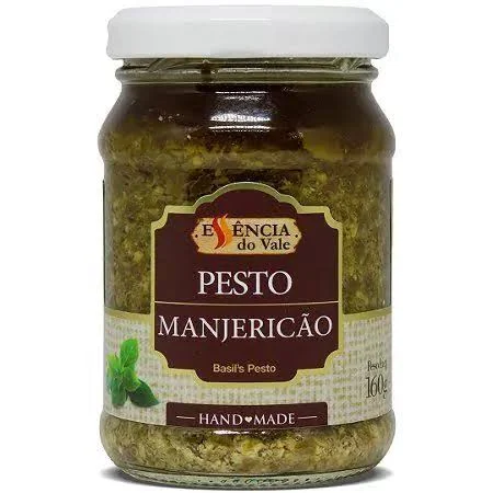 Pesto de Manjericão 160g - Essência do Vale
