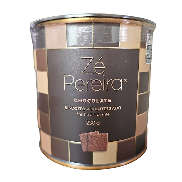 Biscoito Amanteigado de Chocolate - Zé Pereira
