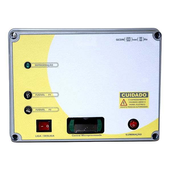 QCDN-J QUADRO DE COMANDO PARA CAMARA FRIA RESFRIADOS TRIFASICO 220V 1 A 1,5 HP