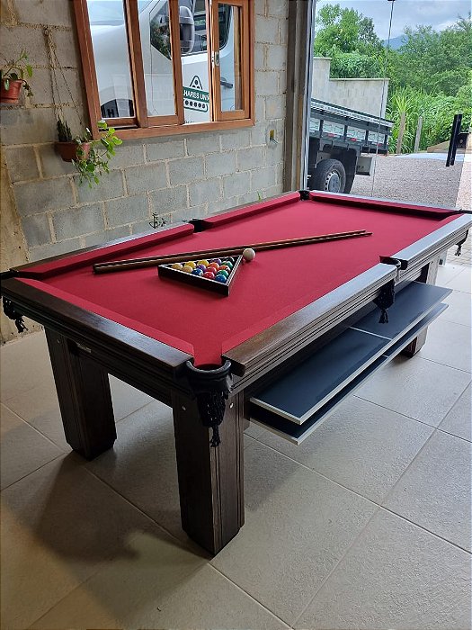 Mesa de Sinuca Residencial Plus Multiuso