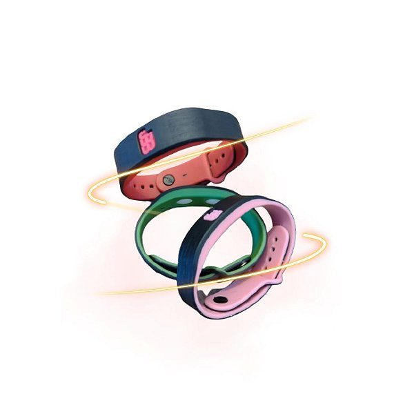 Pulseiras Magnética Infravermelho Bicolor Original Jbb