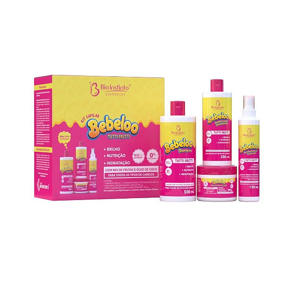 Kit Capilar Bebeloo Tutti Frutti - Bio Instinto