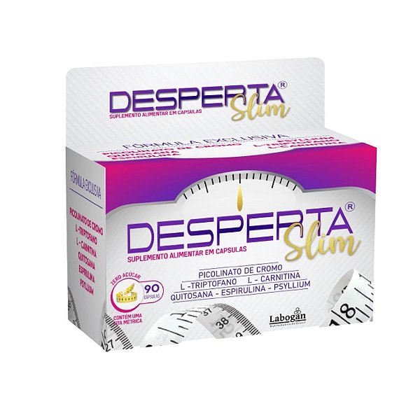 Suplemento Alimentar Desperta Slim 90Cáps - Labogan