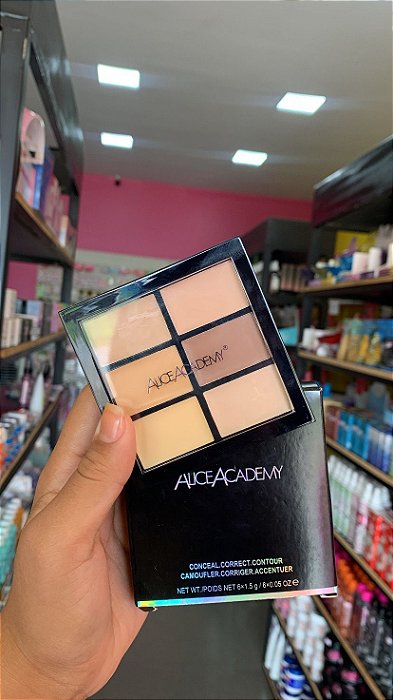 Paleta Corretivos 6 Cores Alice Academy 7,2g