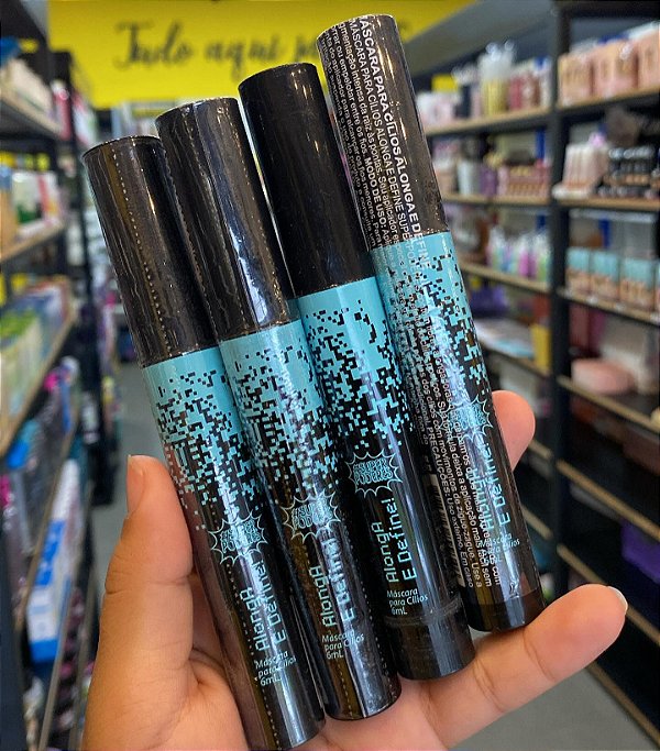 Máscara de Cílios Alonga e Define Super Poderes