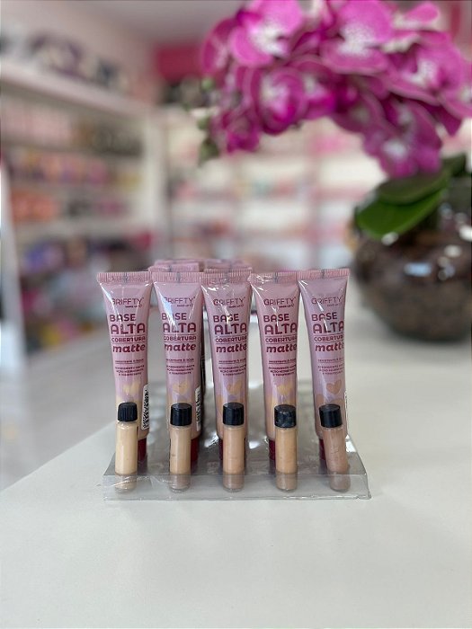 Base Líquida Alta Cobertura Matte Griffty 25g