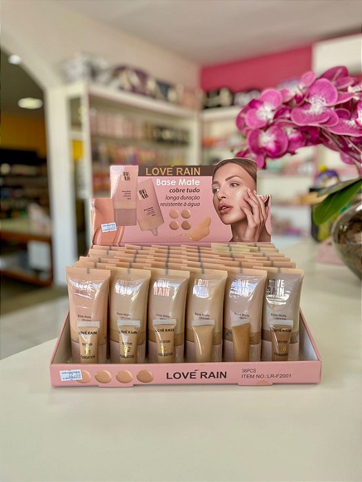 Base Matte Love Rain Cobre Tudo 30ml