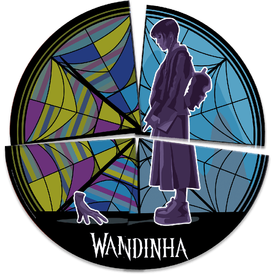 Painel Decorativo Especial Wandinha
