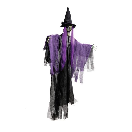 Bruxa Cuca Halloween Para Pendurar 1,30 Metros - 1 Un