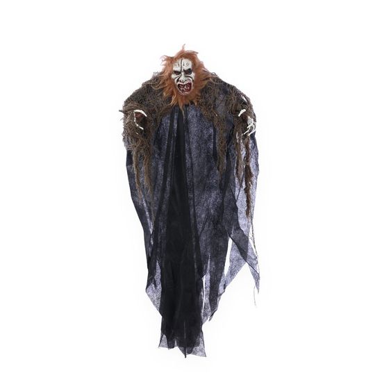 Caveira Zumbi Lincon Para Pendurar 61cm - 1 Un