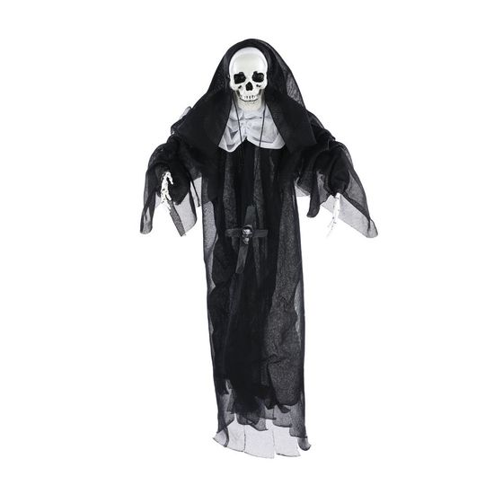 Caveira Freira Naomi com Capuz 48cm - 1 Un