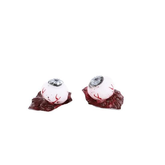 Olhos Sangrentos Halloween 14x10,5cm - 2 Un