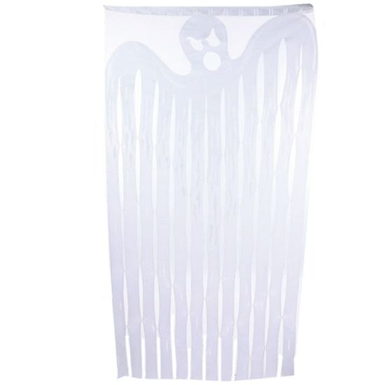 Cortina Fantasma Halloween 97x193cm - 1 Un