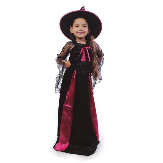 Fantasia Halloween Infantil - Bruxa Blair 4 a 6 Anos - 1 Un
