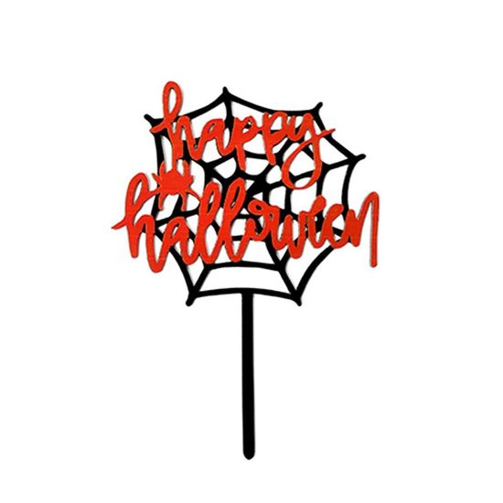 Topo de Bolo Halloween Diversos 13,5x13,5cm - 1 Un