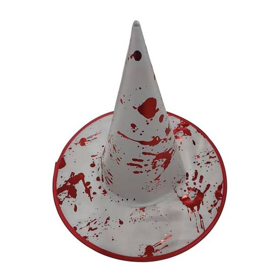 Chapéu de Bruxa com Sangue Halloween Sortido - 1 Un