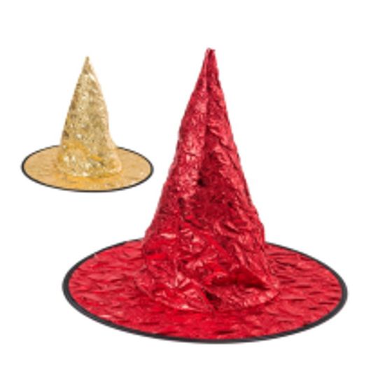 Chapéu de Bruxa Halloween Sortido 38cm - 1 Un