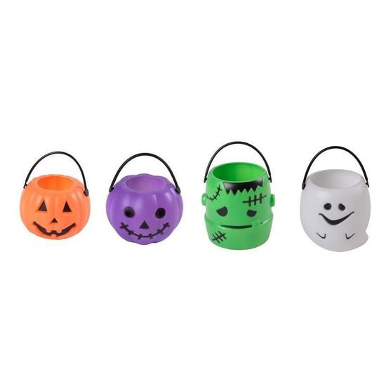 Balde Halloween Personagens Sortido 10cm - 1 Un