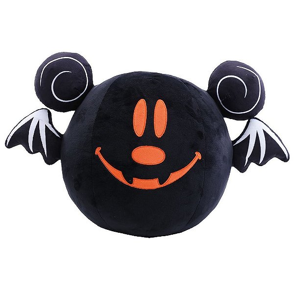 Almofada Ball Vampiro Mickey Preto/Laranja - 1 Un