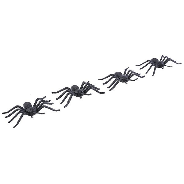 Aranha Assustadoras Decorativas - 12 Un