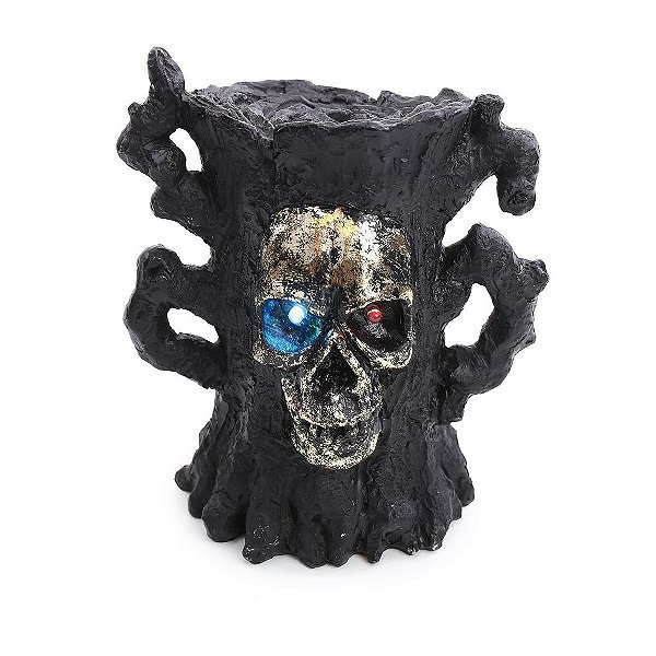 Árvore Decorativa Assombrada Com Luz 18cm - 1 Un