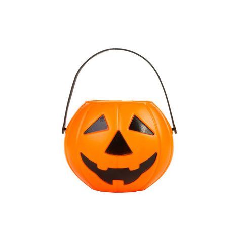 Balde Abóbora Halloween 11cm - 1 Un