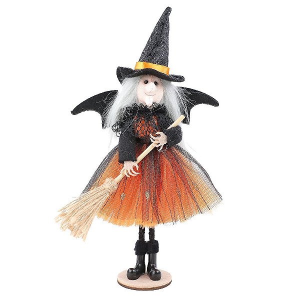 Bruxa Brigitte Halloween 25cm - 1 Un
