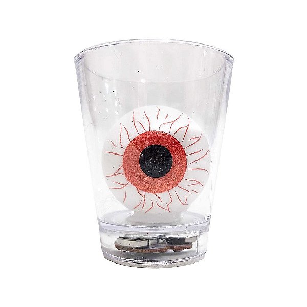 Copo Shot Olho Pisca Halloween - 1 Un
