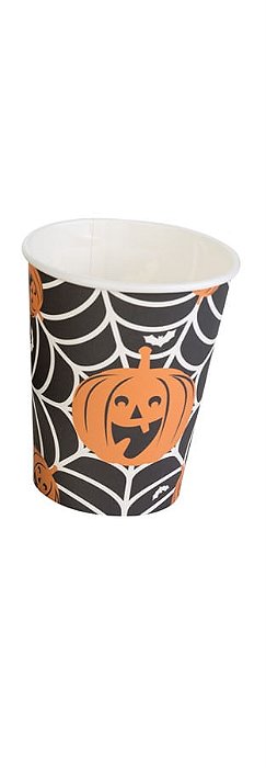 Copo Teia Halloween - 10 Un