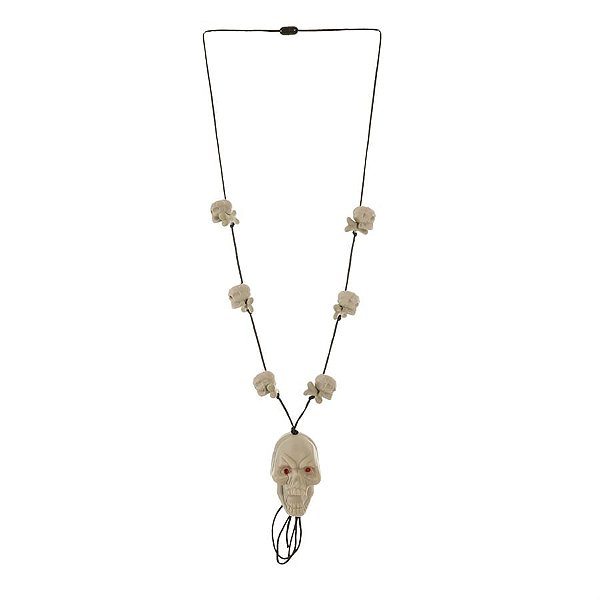 Cordão Caveira Para Enfeite - Tam. Aprox. 60Cm