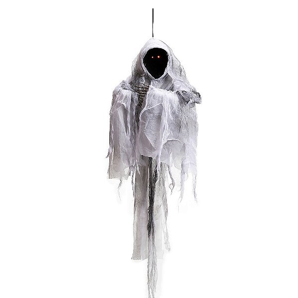 Fantasma Caveira Maximus Com Luz 1,00 Metro - 1 Un