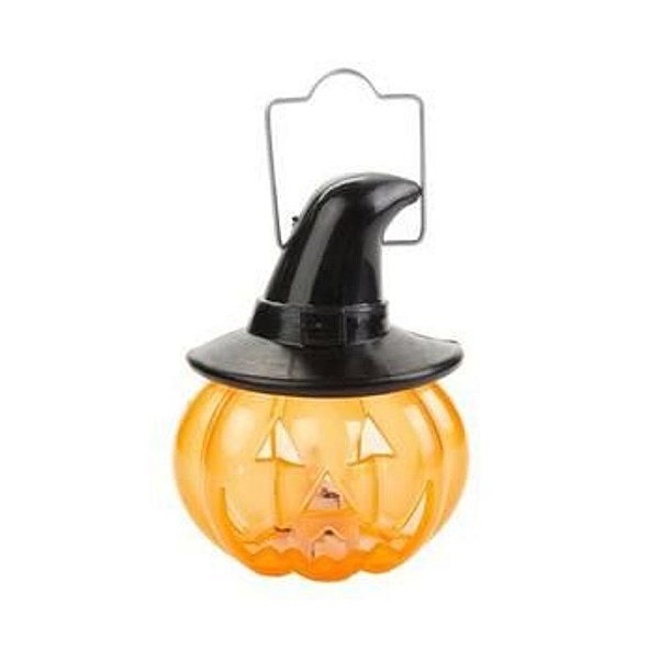 Lanterna Abóbora Com Luz 9cm - 1 Un