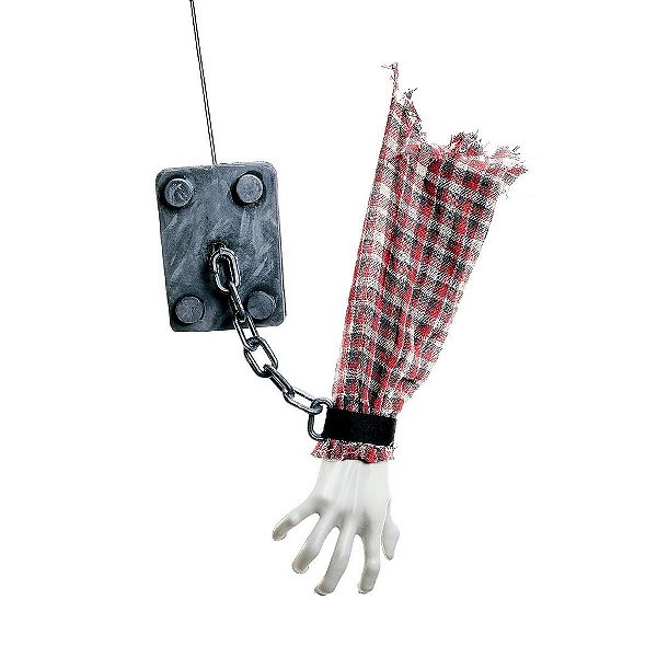 Mão Acorrentada 60cm para Decoração de Halloween - 1 Un