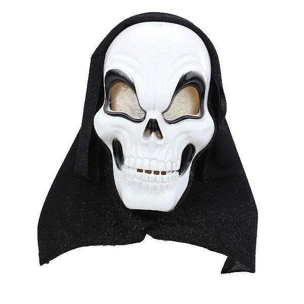 Máscara Crânio Fantasma Halloween - 1 Un