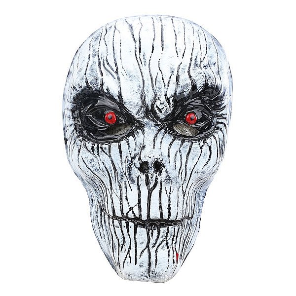 Máscara Crânio Fantasma Sombrio Halloween - 1 Un