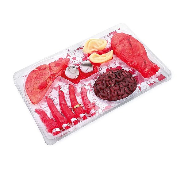 Órgãos com Sangue para Decoração de Halloween - 1 Un