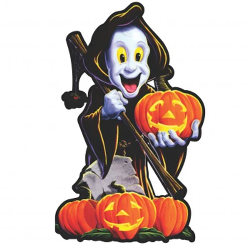 Painel Halloween Fantasma - 1 Un