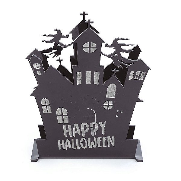 Porta Guardanapo Castelo para Decoração de Halloween - 1 Un