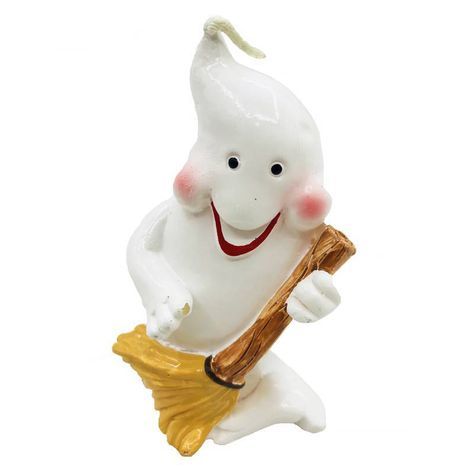 Vela Fantasminha para decoração de Halloween