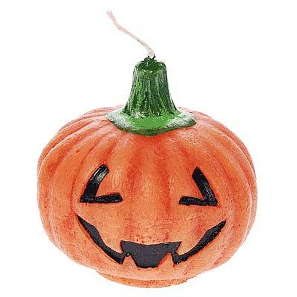 Vela Halloween Cabeça de Abóbora