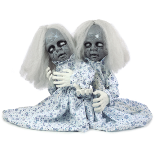 Bonecas Siamesas Alícia e Jade Com Som, Luz e Movimento 47cm - 1 Un