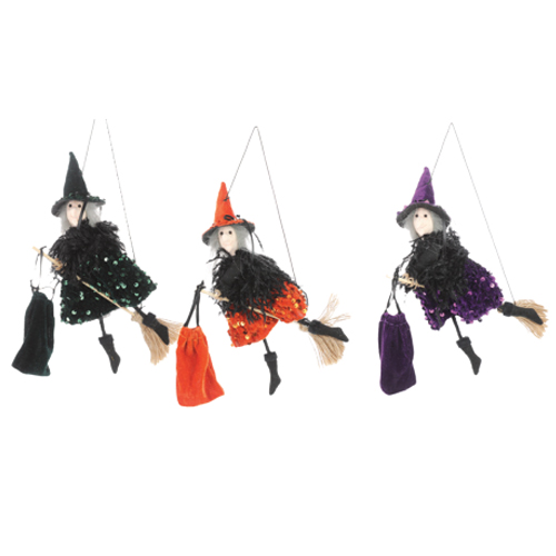 Bruxas Theodora, Elara e Anabelle 25cm - Kit com 3 Un