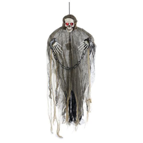 Caveira Kaled Com Som e Luz 80cm - 1 Un
